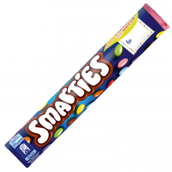 Smarties Einzelrolle Schokolinsen mit Zuckerüberzug 38g 24er T-Dsp.